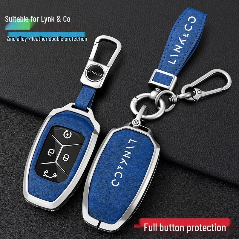 Lynk&Co Car Key Case: Metal Shell for Models 01, 02, 03 - Unisex Key Holder
