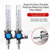 652F Workshop Argon Carbon Dioxide Regulator With Ergonomic Knob Control And Shock Resistant Metal Structure