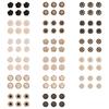 6PCS Clothing Crafts Decorative DIY Anti-exhaust Adjustable Coat Button Seamless buttons Detachable