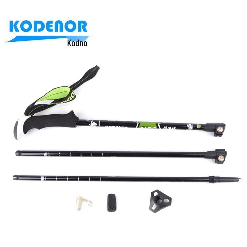 KODENOR Snow Leopard 2 Series Carbon Fiber Trekking Pole