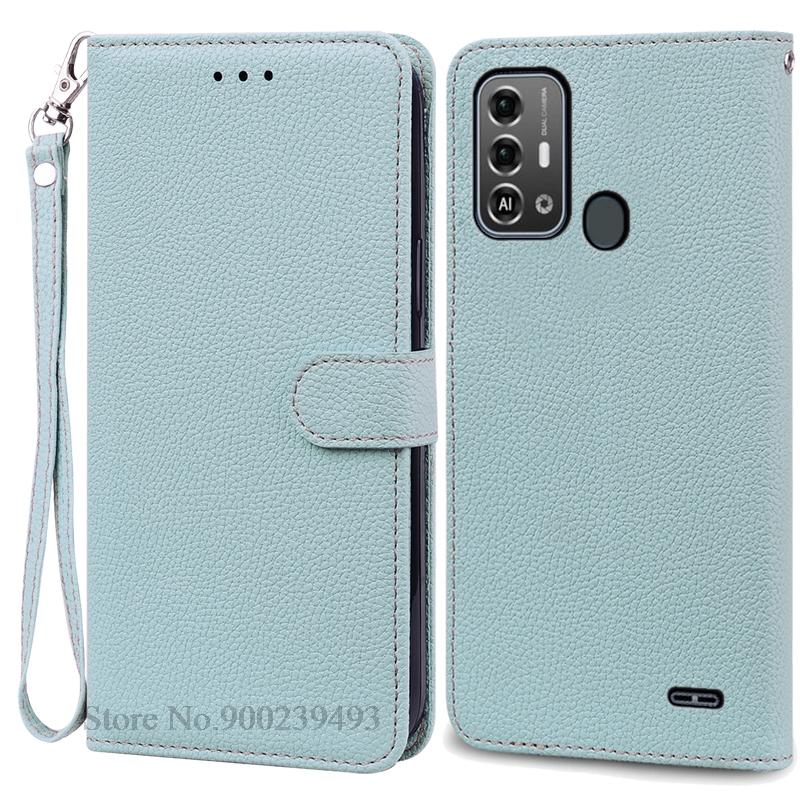 For ZTE Blade A53 Pro Case Soft Silicone Wallet Leather Case For ZTE Blade A53 Pro Case Flip Cover Coque Fundas