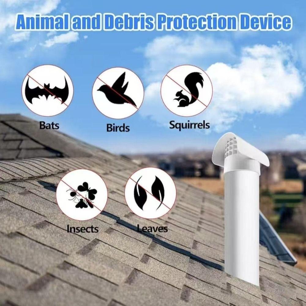Fine Filter Screen Radon Exhaust Vent Cover Filter Screen Vent Household Ventilation System