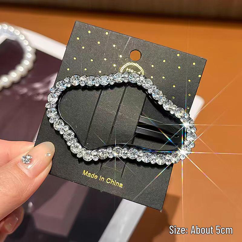 2025 High-End Цветная заколка для волос Cloud: Милая детская челка с заколкой и головной убор для девочек