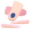 2 Pair Half Shoes Pad Height Increase Heel Cuhions 1.5cm/0.6in Lift Insert Soles for Outdoor Hiking