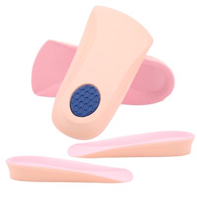 2 пары полустелек для увеличения роста, подпяточники 1,5 см/0,6 дюйма, подъемные вставки-стельки для пеших прогулок на открытом воздухе