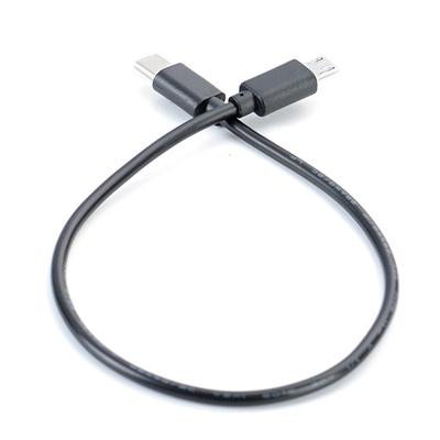 Вращающийся кабель Micro USB типа C с синхронной зарядкой OTG для зарядки USB-C-кабеля-адаптера