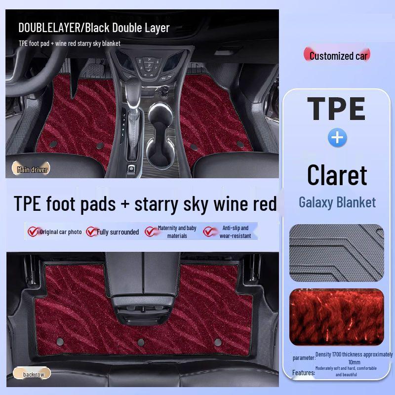 BYD Dolphin Waterproof Non-Slip TPE Door Sill Car Foot Pad