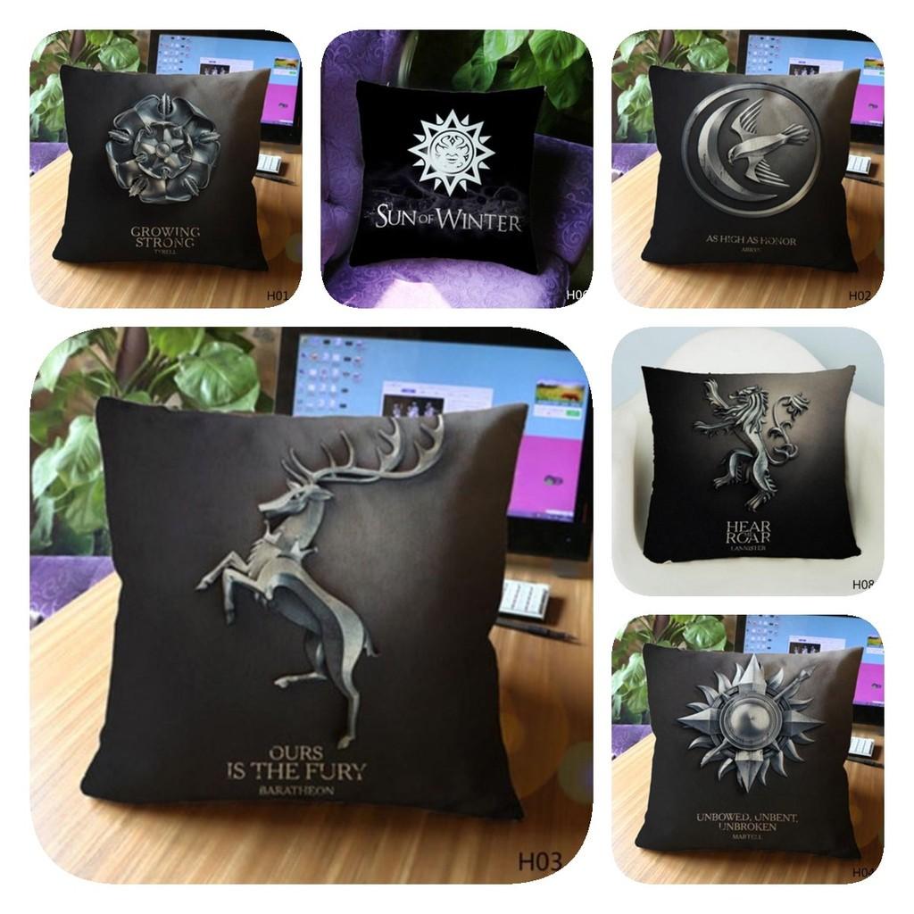 Подушка декоративная Смесь хлопка и льна Игра Престолов Домашний подарок Товары