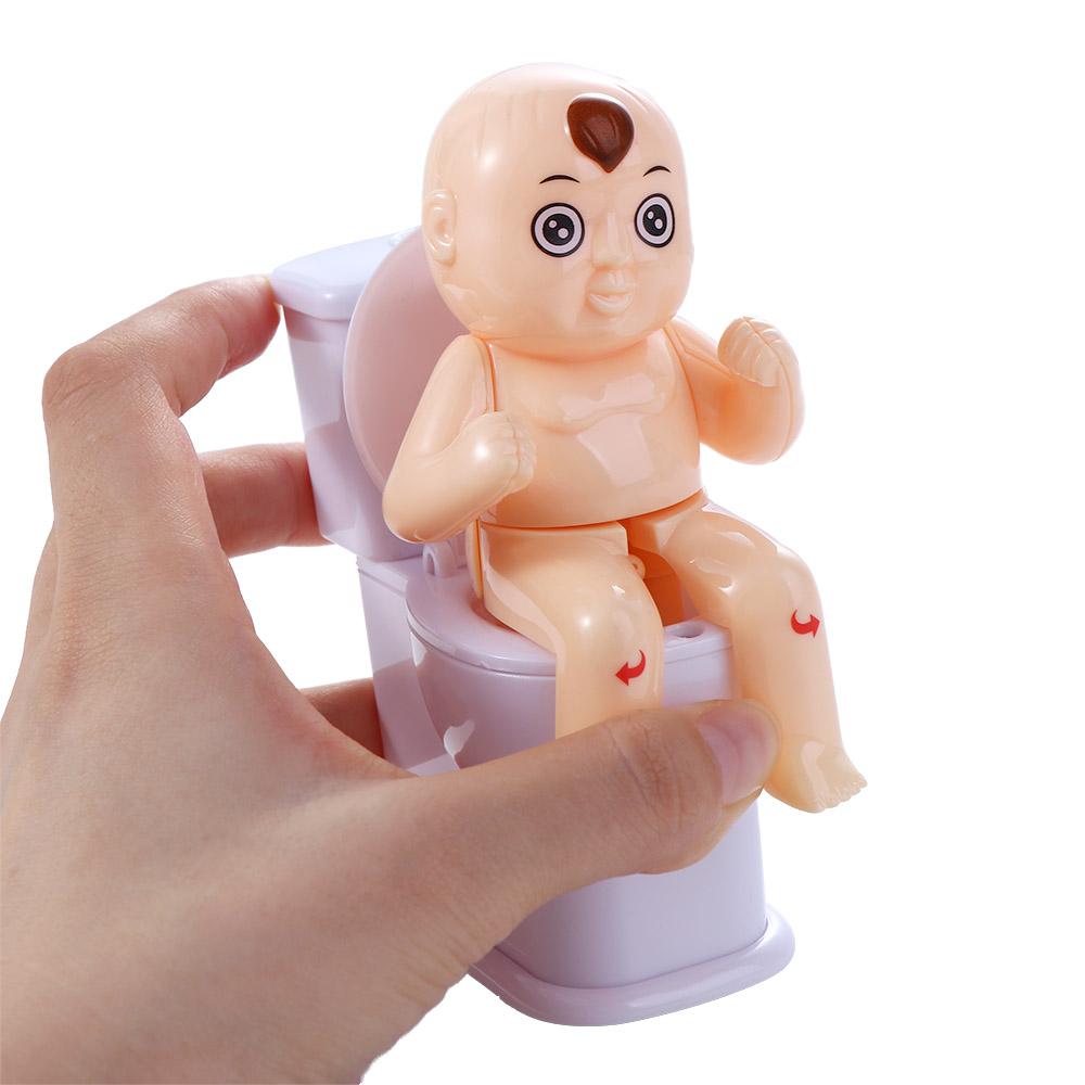 Humanoid Doll Tricky Toys Water Spray Toy Squirt Joke Toy Mini Sprinkler Toilet Toilet Pee Boy