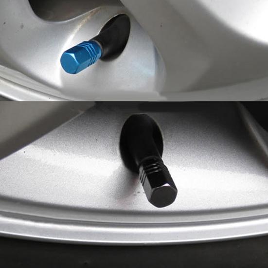 4шт грузовых автомобильных шин колеса велосипеда алюминиевые стержневые диски колпачки воздушного клапана покрышка