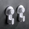 1PC Strong Suction Cup Vacuum Hook Self Adhesive Door Wall Hanger Hook Key Holder Heavy Load Rack Bathroom Kitchen Hanging Hook