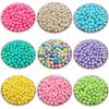 Товары для вечеринок Круглые бусины Материалы для ручной работы Изготовление ручных работ Цвет конфет 6 мм Твердые акриловые бусины Бусины для самостоятельного изготовления 100 шт. Бусины россыпью