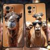 Чехол для телефона для Xiaomi Poco F7 F6 F5 F4 F3 X7 X6 X5 X4 X3 NFC M4 C51 C55 GT Pro 5G Мягкий ТПУ Fundas Животное Верблюд Fundas Сумки