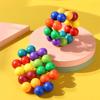 3D Магический Куб Шарик-Пазл: Бесконечная игрушка-антистресс для снятия напряжения