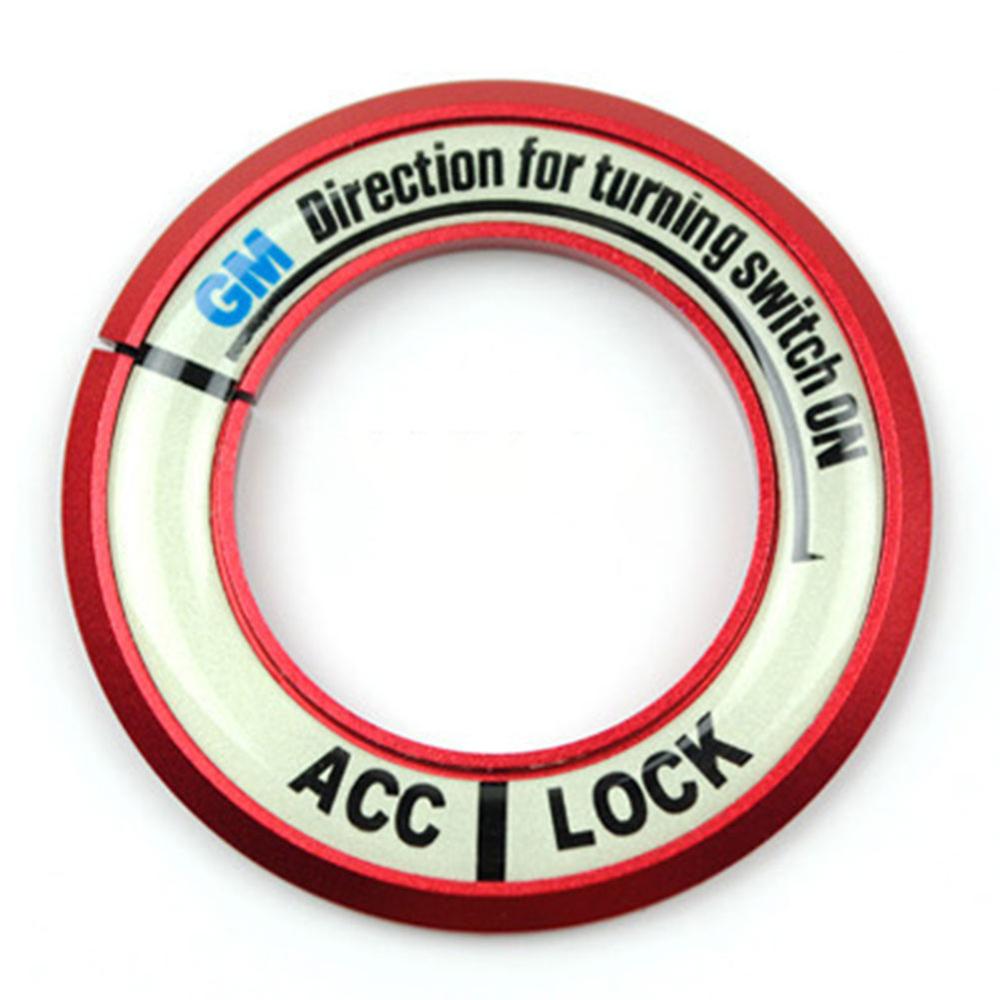 Дополнительный цветной фонарь ночного видения, светящийся переключатель зажигания, наклейка, светящееся кольцо для ключей, декор с узором Ford для Chevrolet