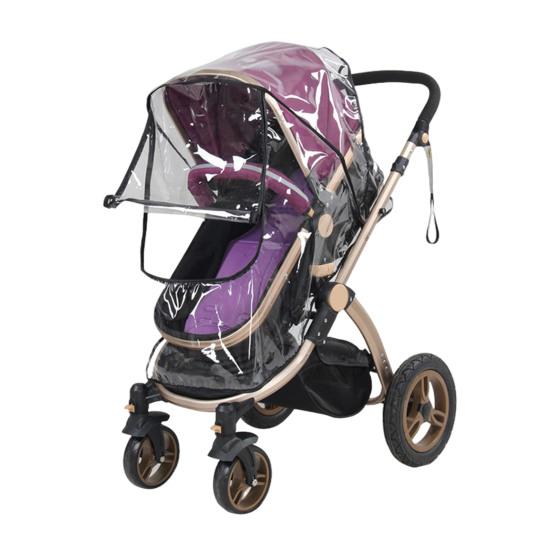 Дождевик для коляски Водонепроницаемый Ветрозащитный Дышащий Защита от пыли снега дождя Дорожный чехол для коляски Погодный щит Универсальные аксессуары для коляски