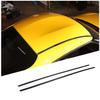 2Pcs Black Carbon Fiber Side Roof Trim Molding For Supra GR A90 -2024