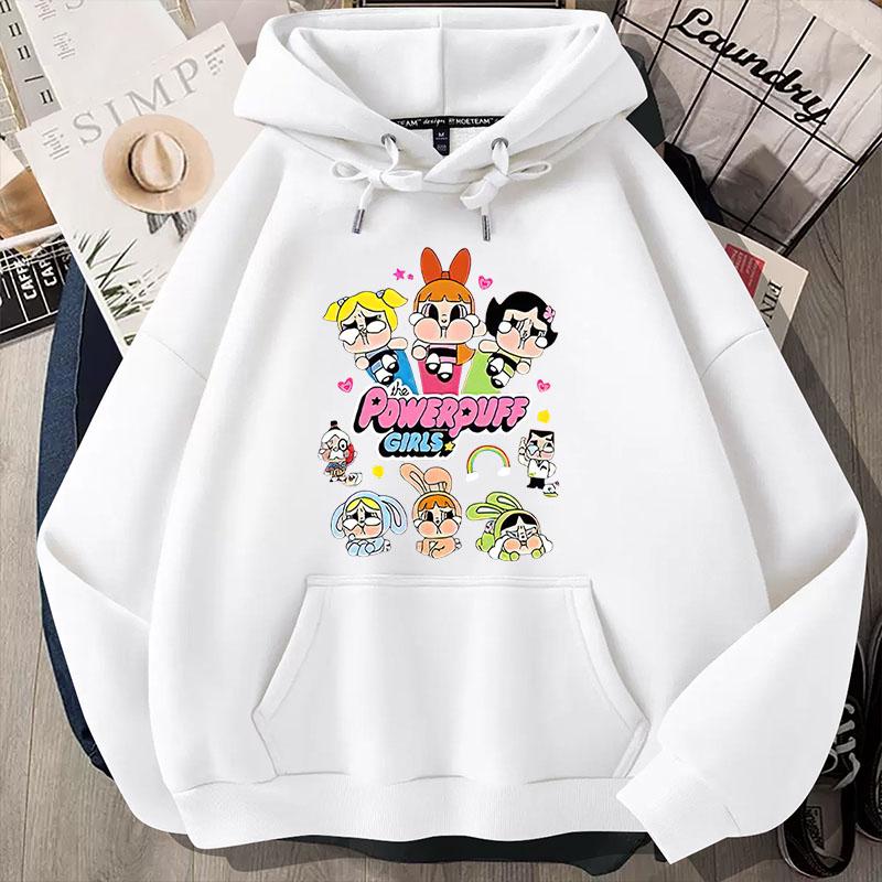 Аниме Худи Креативный узор Толстовки Мужские/женские Модный бренд Одежда с капюшоном Высококачественные флисовые пуловеры