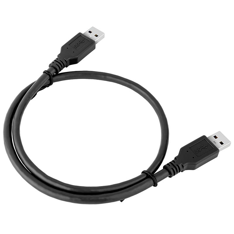 Удлинительный кабель USB 3.0 папа-папа Удлинительный шнур USB3.0 USB A Высокоскоростная передача данных для жесткого диска радиатора