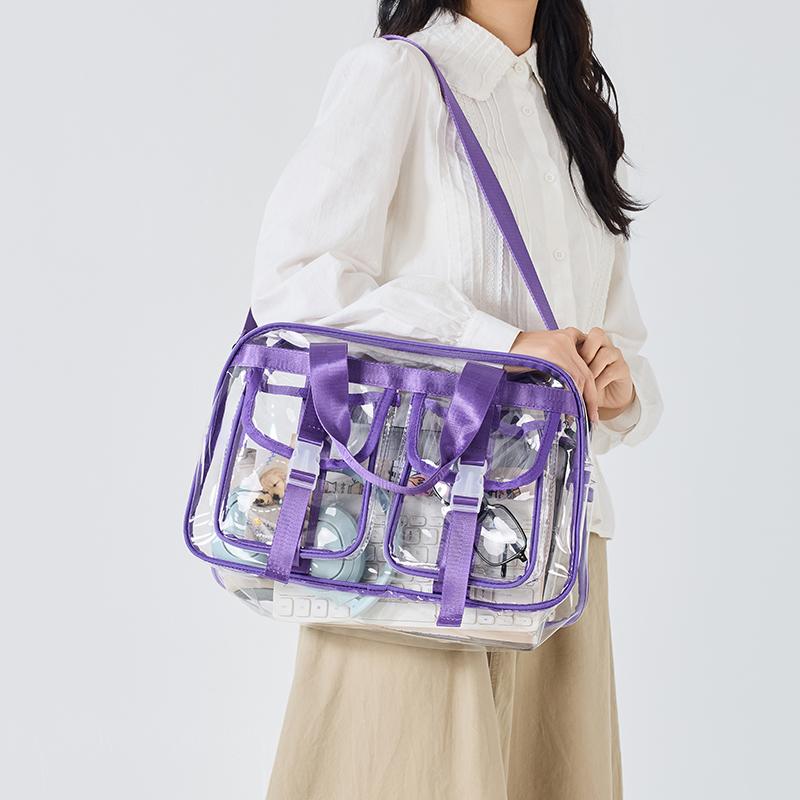 Прозрачная дорожная сумка женская большая вместительная сумка для йоги сумка для плавания