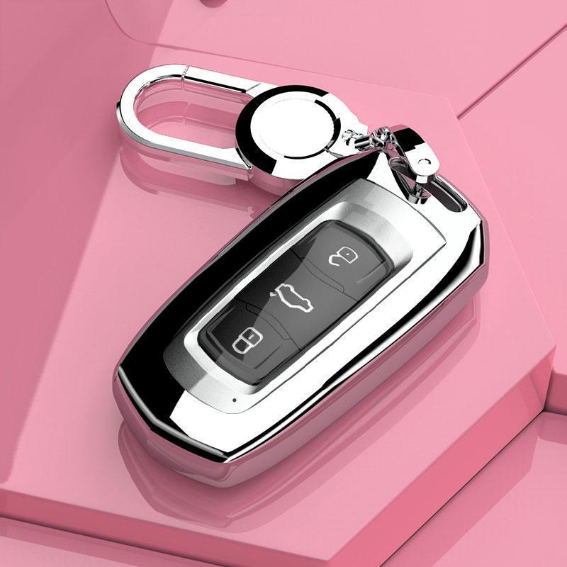 Чехол для ключа Geely Geometry Emgrand EV: Полный чехол для пульта дистанционного управления нового энергетического автомобиля 16-24