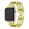 Роскошный ремешок для Apple Watch Band 38 мм, 40 мм, 41 мм, 42 мм, 44 мм, 45 мм, 49 мм, женский стальной ремешок iWatch Series 8/7/6/5/4/3/2/1/SE, металлический браслет