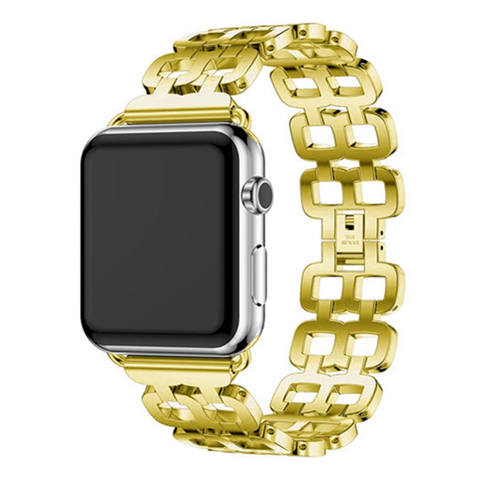 Роскошный ремешок для Apple Watch Band 38 мм, 40 мм, 41 мм, 42 мм, 44 мм, 45 мм, 49 мм, женский стальной ремешок iWatch Series 8/7/6/5/4/3/2/1/SE, металлический браслет