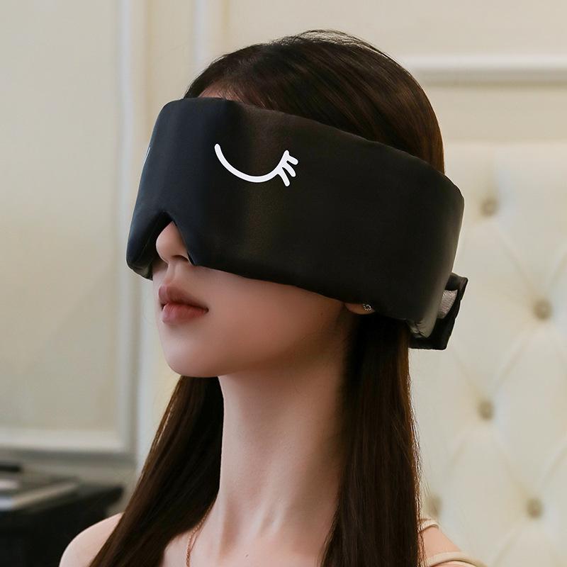 Dual-Sensing Temperature-Control Eye Mask: Light-Shielding & Noise-Reducing for Sleep, Travel, and Office Use