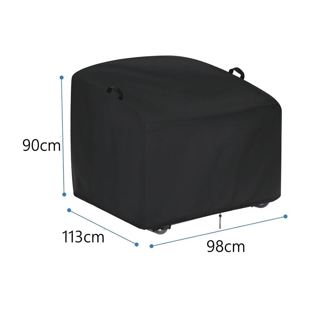 210D Oxford Fabric Garden Rocking Chair Cover Waterproof Outdoor Chair Cover