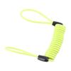 3.5 MM Motorcycle Bike Atv Scooter Disc Lock Security Reminder Cable Tool Lemon Yellow