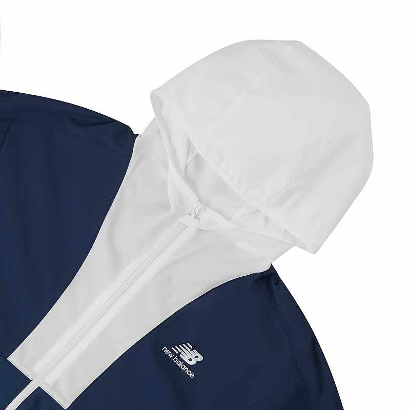 New Balance Куртка Tat Мужская Синяя AMJ01502-NGO