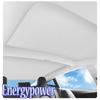 EnergyPower Tesla Model 3 Glass Roof Deluxe Edition with Heat Shield and Side Easy to Install and UV Heat Glass Light Sun Protection Natural Sunshade,