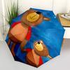 1pc Bears Friendship Automatic Folding Umbrella, 8-Rib Durable Iron Frame, Compact Travel Umbrella for Women & Men 112
