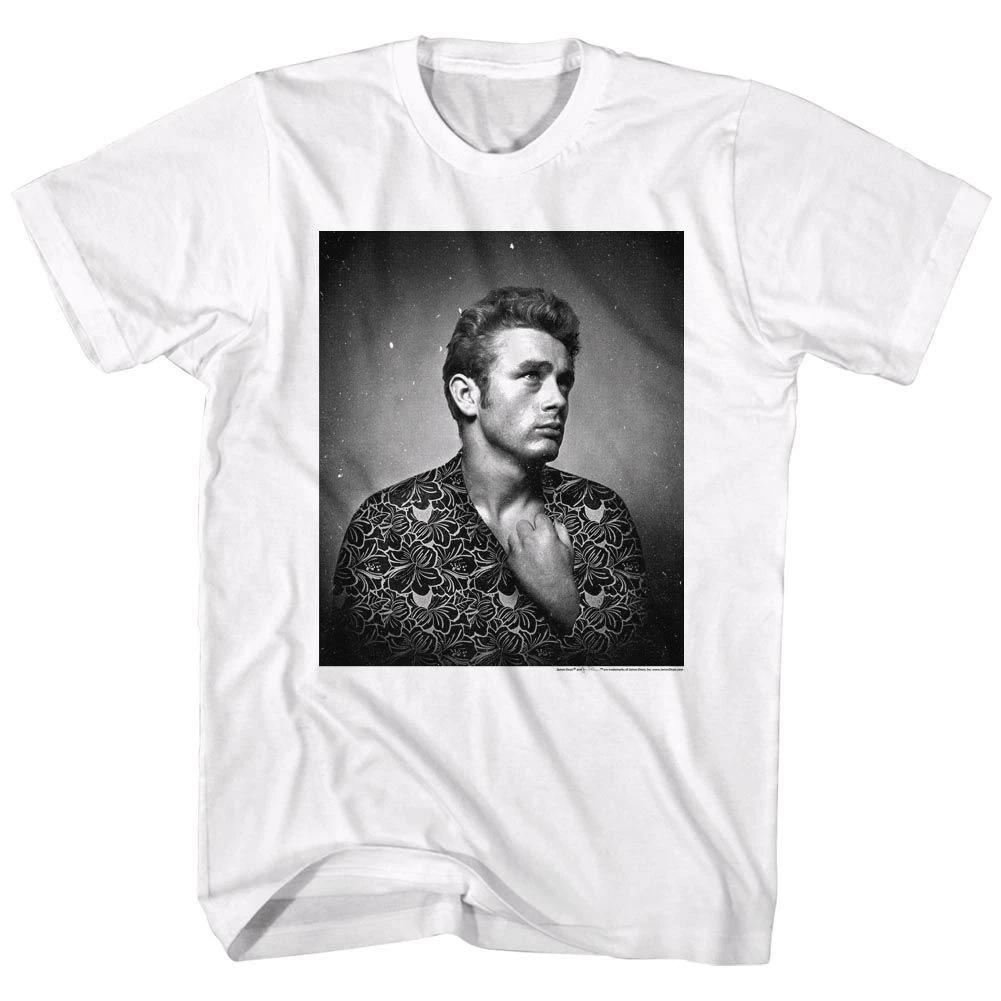 James Dean Flower Print White Icon Children's T-shirt