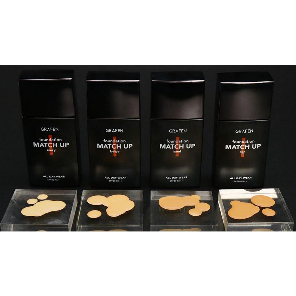 Graphene Match Up Foundation 40ml, 24 Sand, 1 pc.