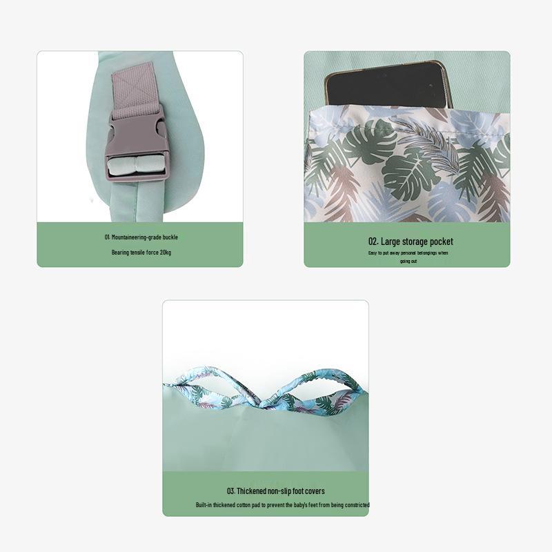 Детская многофункциональная переноска для новорожденных и накидка для кормления - Легкий слинг