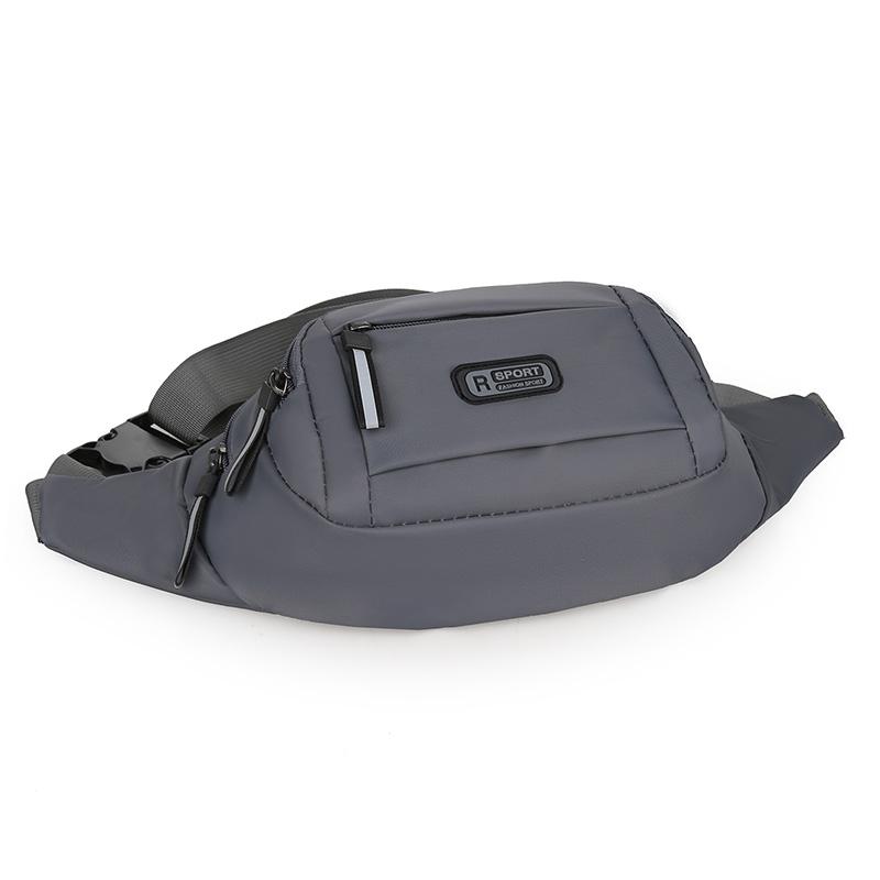 Men Nylon Fanny Waist Packs Unisex Fit Waistpack Mobile Sports Outdoor Running Anti Theft Ultra Thin Invisible Waist Bag