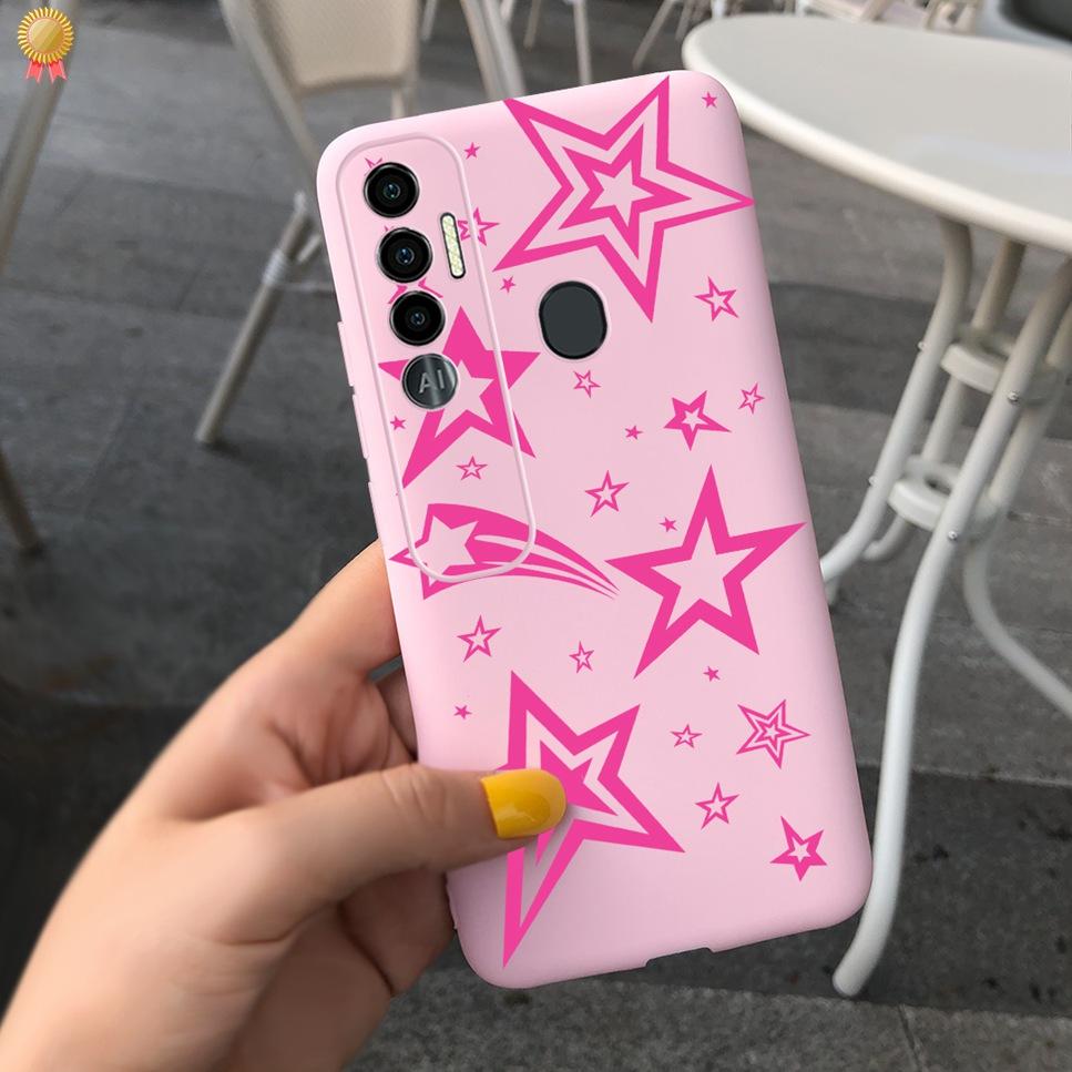 Чехол для Tecno Spark 7 P Pro 7P 7Pro Милые Девочки Медведь Задняя Крышка Силиконовый Для Tecno Spark7 P Pro Spark 7 P Pro 7P 7Pro Чехол для Телефона