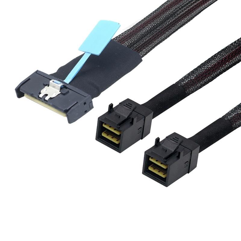 PCIE Gen5 8X To 2 MINI SFF-8087 Server Fast Speed Adapter Extension Cable Server Connection Cable Replacement