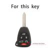 Для Chrysler Voyager Pacifica 300c PT Cruiser Dodge Caliber Avenger Jeep Grand Cherokee Compass Patriot чехол для ключа из ТПУ