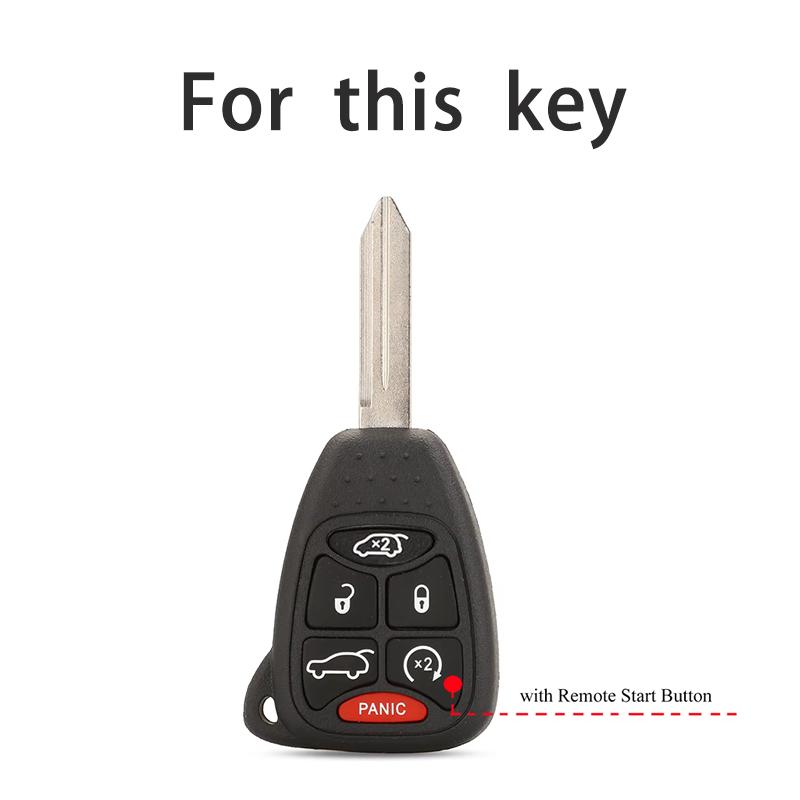 Для Chrysler Voyager Pacifica 300c PT Cruiser Dodge Caliber Avenger Jeep Grand Cherokee Compass Patriot чехол для ключа из ТПУ