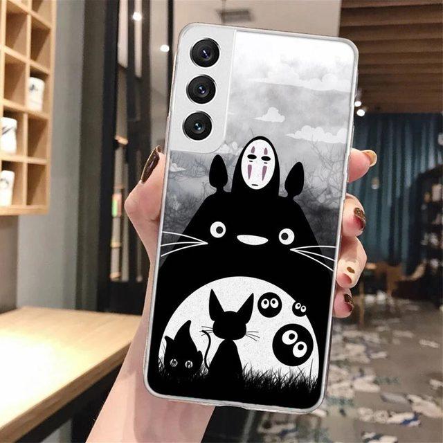 Мягкий чехол для телефона Totoro Studio Ghibli с аниме для Samsung Galaxy S23 S22 Ultra S21 Plus S20 Fe S10 Lite S9 S8 + S10e S7 Edge Patter