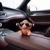 Cute Monkey Swing Car Hanging Ornament Funny Car Interior Decorations Auto Rearview Mirror Pendant Gifts For Friends and Family