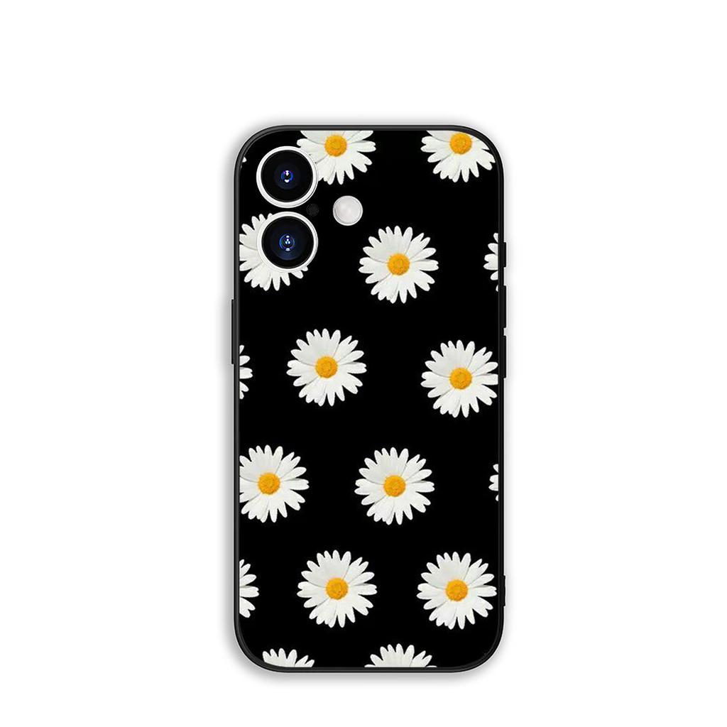 for Samsung Galaxy A07 A13 A12 A23 A42 A50 A51 A52 A53 A70 A71 A72 A21S A04 Note 20 9 8 10 Phone Case Sunflower Flower Yellow