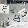 Декоративные наклейки для компьютера Panda Прочные украшения для ноутбука Компьютер