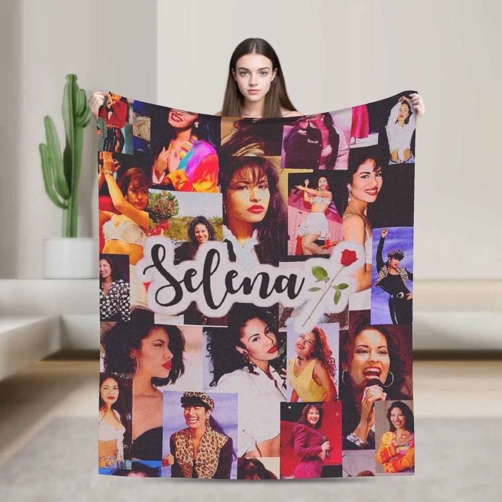 Певица Селена Гомес Я Сказала, Что Люблю Тебя Первой Плед Теплый Мягкий Для Домашнего Декора Декоративное Фланелевое Покрывало Покрывало На Кровать