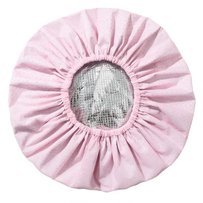 1 шт. самонагревающаяся шапочка из фольги, утолщенная нагревающаяся паровая маска для волос, портативная парикмахерская, гладкая шапочка для волос, масло для выпечки