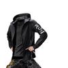 Mens Quick-Dry Running Set Long Sleeve Windproof Jacket Breathable Base Layer Cycling Training Outdoor Fitness