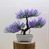 Plastic Artificial Plant Bonsai For Home Decor With Realistic Greenery