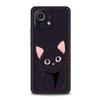 Милый Чехол для Телефона с Кошкой Для Xiaomi 15 14 13 12 Lite 14T 13T 12T Pro Poco X7 X6 X5 X4 X3 NFC F7 Ultra F6 Pro Мягкий Чехол